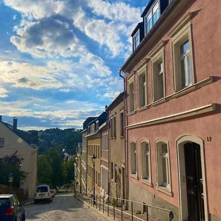 Frohnaublick - Zentrale Lage, Terrasse & Parkplatz Διαμέρισμα Annaberg-Buchholz